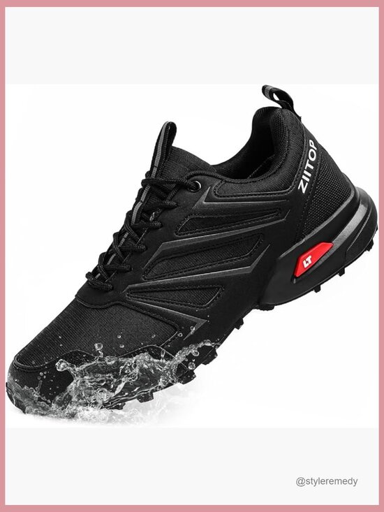 Waterproof Trail Running Shoes Non-Slip Hiking Sneakers Outdoor main image 3